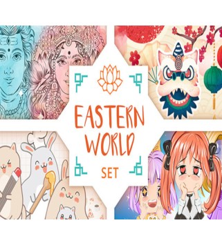 Movavi Video Editor Plus 2022 - Eastern World Set DLC Steam Key GLOBAL
